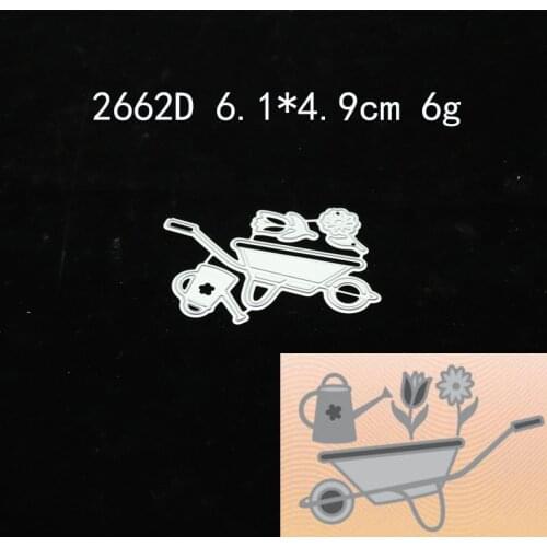 2021 Cart Metal Cutting Dies DIY Scrapbooking Paper Photo Album Crafts Knife Mould Cards Embossing Mold Stencils for Decor