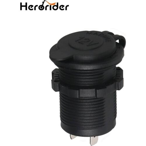 Car Socket Cigarette Lighter Socket 12V Waterproof Car Boat Motorcycle Sockets Power Plug Outlet Car Cigarette Lighter
