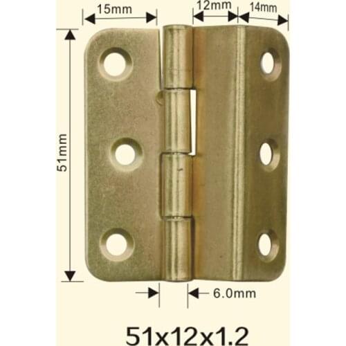 Freeshipping 51*12*1.2mm Iron Metal Hinge Sewing Machine Folding Table Furniture Flip Tray Hinges Big Door Hinges