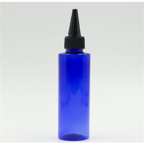Free Shipping FREE Funnel +10ps High Quality, Empty, for Shampoo 120ml Lotion Refillable Bottle with Long Nozzle Head