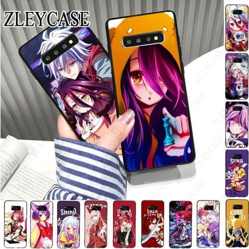 Anime Game NO life Phone Case Shell For samsung galaxy s10plus s10e s10lite s9 s8plus s20plus s7 s6edge s20ultra Mobile Cases