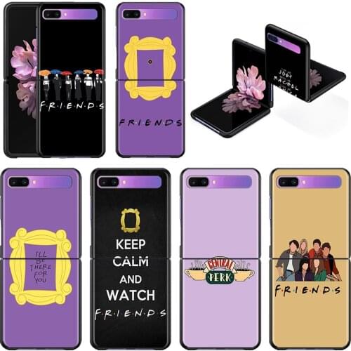 Phone Case For Samsung Galaxy Z Flip3 5G z flip 3 5G zFlip Cover Cellphone Shell Mobilephone Fundas Friends TV Central Coffee