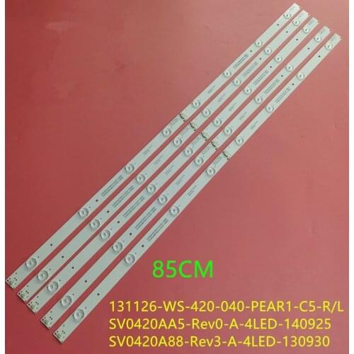 FOR Panasonic TX-42AS500E 42A400B 42LRU70 th-42LRU70 SV0420AA5 Lamp Strip