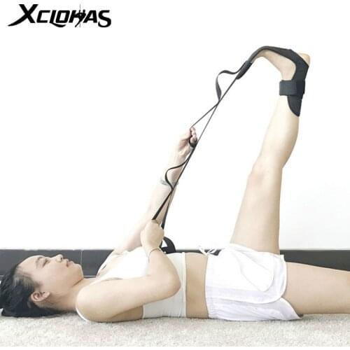 XC LOHAS Yoga Flexibility Stretching Leg Stretcher Strap For Ballet Cheer Dance Gymnastics Trainer Foot Rehabilitation Strap