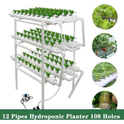 Hydroponic Planting Equipment Soilless Cultivation Equipment Flow Deep Water Culture Balcony Garden System Vegetable Planting