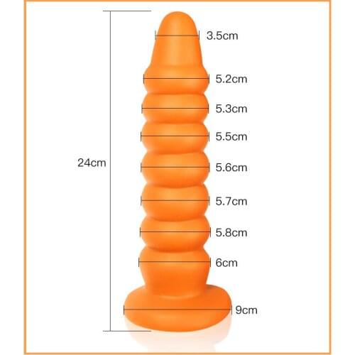 New Thread Orgasm Dildos Prostate Massage Adult Sex Toy Huge Anal Plug Male Anal G-Spot Sex Toys For Woman