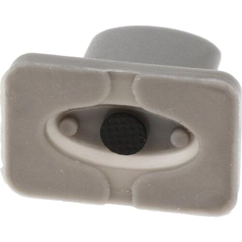 Conductive Buttons Rubber Pads Set Replacement Parts for Sega Saturn( Gray )