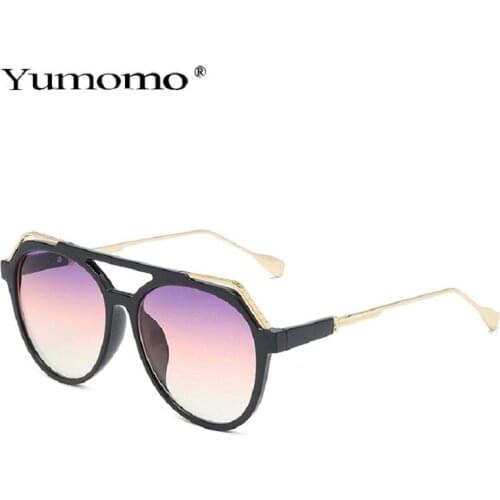 Fashion Steampunk Sunglasses Women Vintage Pilot Sun glasses Lady Brand Designer Punk Shades Oculos UV400 Eyewear