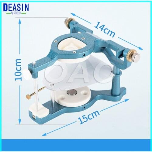 Dental Laboratory Equipment Big Size Silvery Alloy Articulators Adjustable Denture Magnetic Anatomic Articulator
