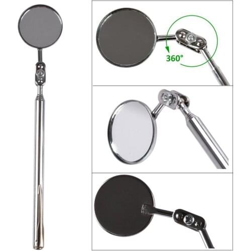 55cm Telescopic Inspection Mirror Car Angle View Tool Repair Extends up to 22" 55cm Universal