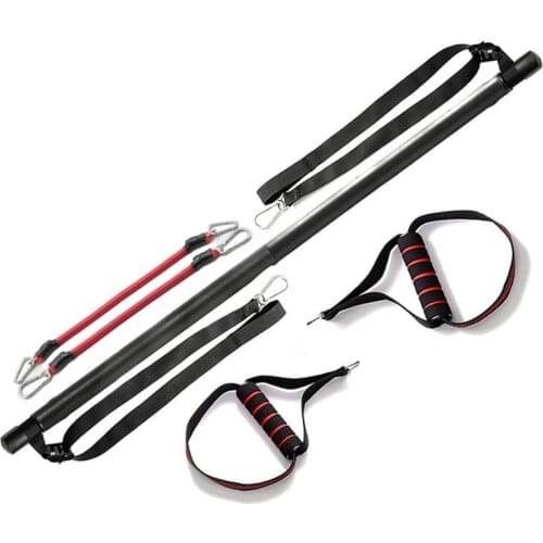 Pilates Rod Multifunctional Fitness Resistance Rod Yoga Rod Yoga Abdomen Legs Fitness Rod Yoga Rally Rod