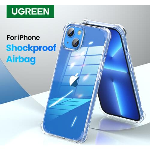 UGREEN Ultra Thin Soft Phone Case for iPhone 13 12 Pro Max Shockproof TPU Back Cover Case for iPhone 13 12 Transparent Case