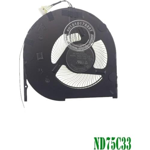 Laptop CPU Cooling fan ND75C33 DC05V 0.50A -18F16 for Lenovo THINKPAD T14 T490 01YU188