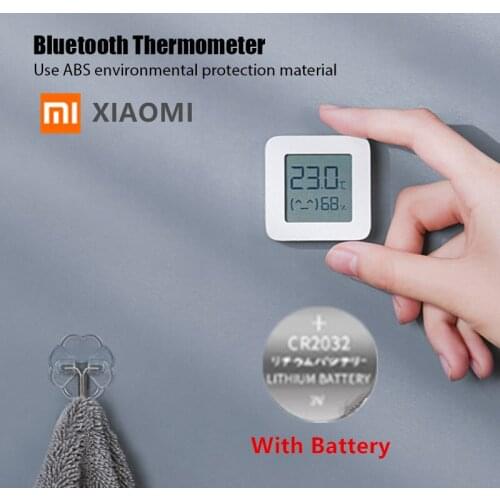XIAOMI Mijia Thermometer 2 Bluetooth Smart Hygrometer Wireless Electric Digital Thermograph Hygrometer With Mijia LCD Smart Home