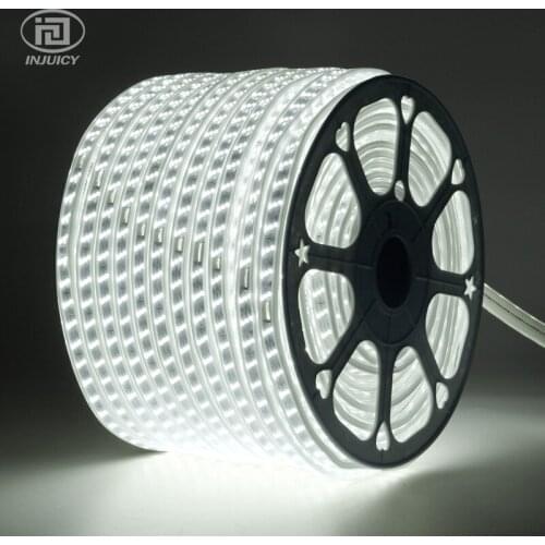 Bright SMD2835 LED Flexible Strip Light 110V 120V High Power 2835 Led Tape Strip Lamp Waterproof IP67 3 Rows 180 Leds/Meter