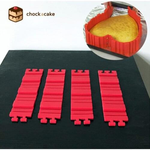 4 Pcs/set Cake Mold Bake Baking flexible Food Grade Silicone Magic Bake cake cutter shape Bake Diy All Kinds of Cake Mould Tools