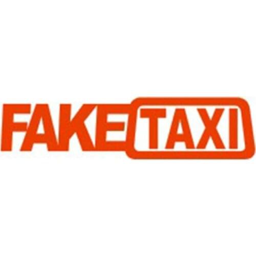 C199 Fake Taxi Fake Taxi Drift Sign Funny Car Stickers Europe And America Fake Taxi Car Stickers Easy to Install