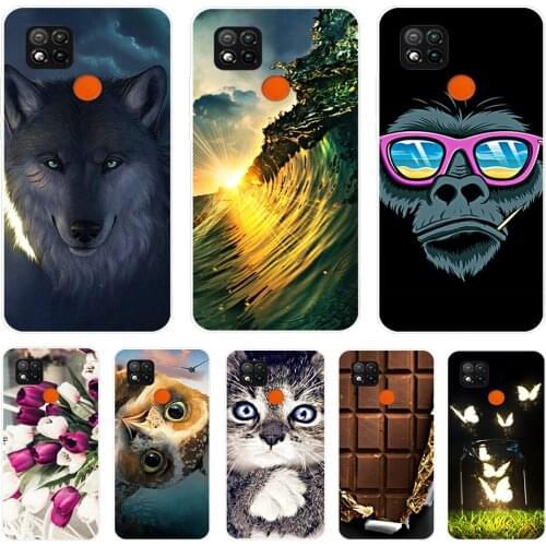 For Redmi 9C NFC Case Soft Silicone Back Cover Case on For Xiaomi Redmi 9C 9 C NFC Phone Back Cover Redmi 9C NFC 2020 Fundas