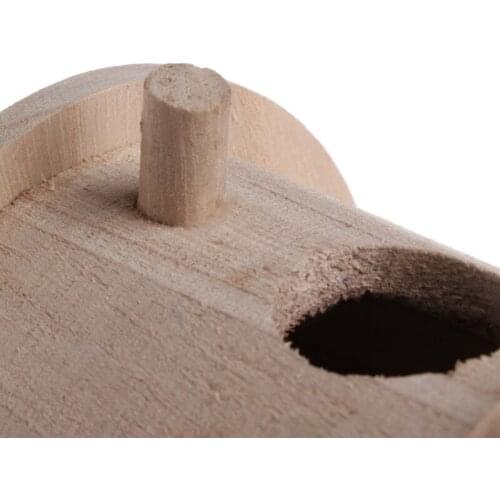 K5DC Wooden Nesting Nest Box Bird Cage House Small Birds Blue Tit Wren