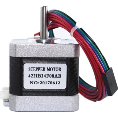 DuoWeiSi 3D Printer Parts 42HB34F08AB 42HB34F08B stepper motor ball screw stepper motor for 3D printer