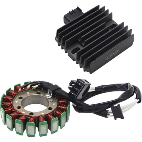 Motorcycle Stator Coil + Regulator Rectifier For Kawasaki ZR800 Z800 ZR750 Z750R ZR1000 Z1000 21066-0720 21066-0705 21003-0133