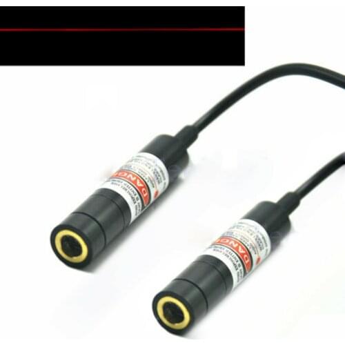 2pcs Red Line 650nm 5mW 12x55mm Laser Module Focusable High Precision Laser Light