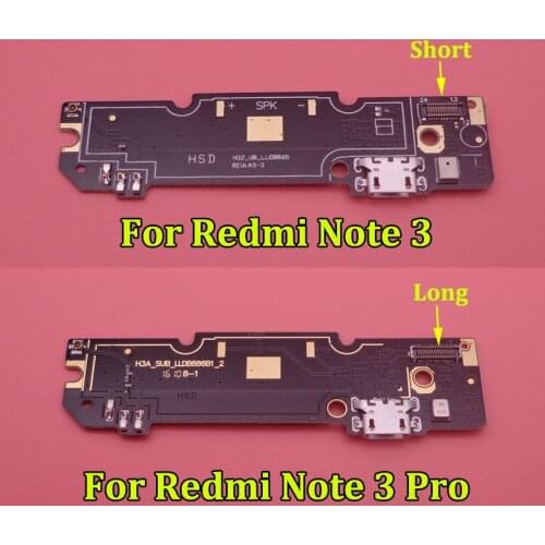 For Xiaomi Redmi Note 3 Note3 Pro Microphone Module + USB Charging Port Board Flex Cable Connector socket Parts