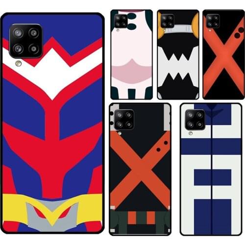 Boku no Hero Academia UA Uniform Soft Case For Samsung A52 A12 A32 A42 A72 A31 A41 A51 A71 A21S A20e A02S A10 A20S A40 A50 A70