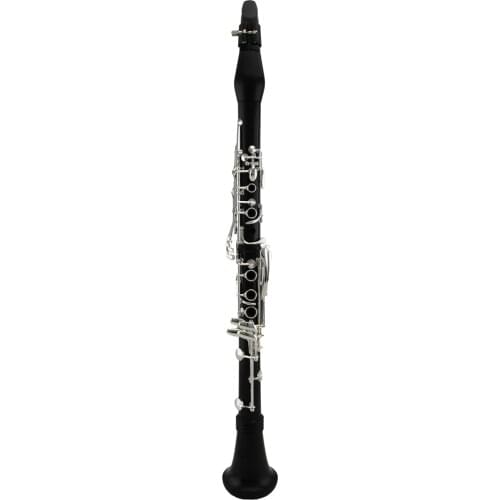 Professional Imported ebony body Silver plated keys 17 key clarinet