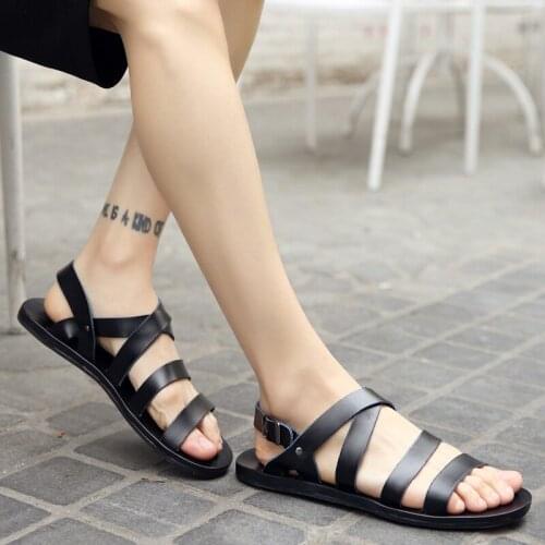 Sandali Uomo Sandalias Hombre Verano Sandals-men Sandali Da Uomo Playa Summer Sandals Men Sandalle Homme Cuero Piel Vietnam