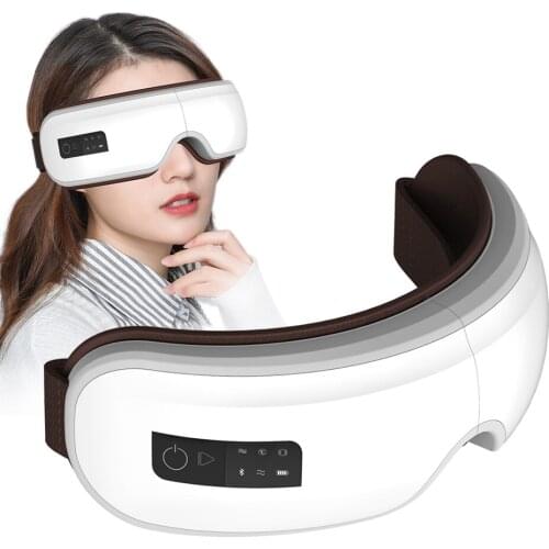 Smart Airbag Vibration Eye Massage Electric Bluetooth Eye Care Fatigue Relieve Vibration Massage Hot Compress Dark Circles