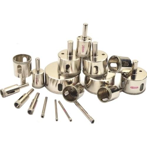 60-160mm Diamond Coated Drill Bits Hole Saw Holesaw Glass Granite Tile Cutter Masonry Drilling Tool