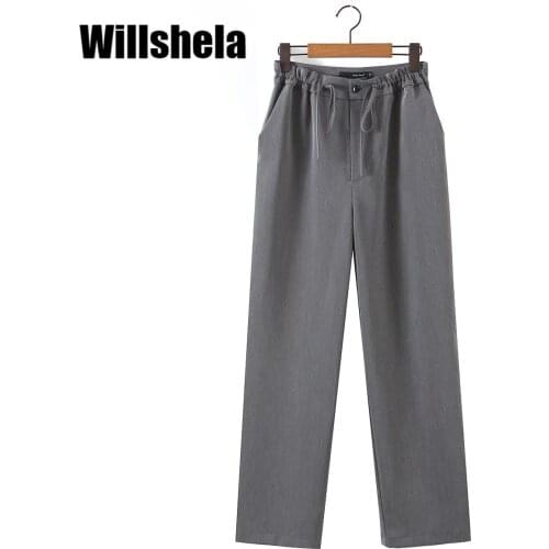 Женские брюки Willshela China At AliExpress