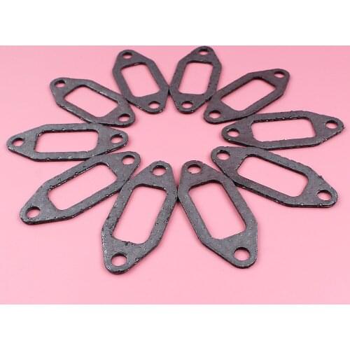 10pcs Exhaust Muffler Gasket For Husqvarna 362 365 371 372 Chainsaw Spare Part 503775901