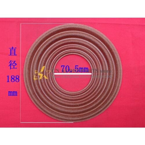 2 pieces Best Subwoofer Bass loudspeaker speaker repair spider OD: 188mm Voice coil hole 70.5mm