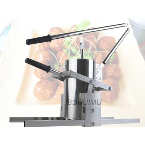 2021 Factory Direct Stainless Steel Manual Meatball Machine Manual Meatball Extruder