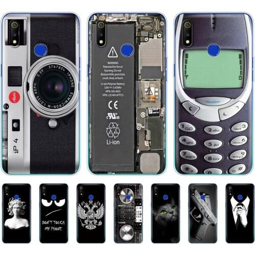 For Realme 3 Case Soft Silicon TPU Back Phone Cover For OPPO Realme 3 Pro Case Realme3 3Pro Realme3Pro Bumper Protective Funda