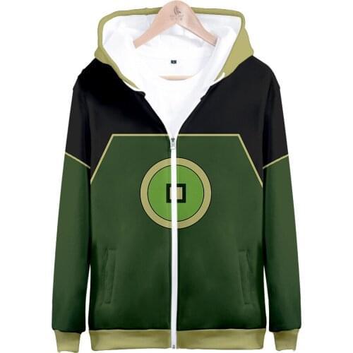 Digital Printing Zipper 2020 Cross-border Direct Wholesale Animation Avatar Bobble Battles Combat Clothing Peripheral 3D