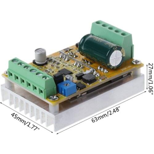 350W 5-36V DC Motor Driver Brushless Controller BLDC Wide Voltage High Power Three-phase Motor Controller G08 Whosale&DropShip