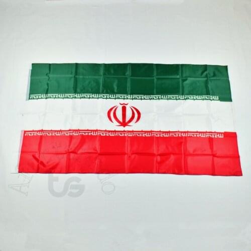 Iran Iranian 90*150cm flag Banner blue 3x5 Foot Hanging National flag for meet,Parade,party.Hanging,decoration