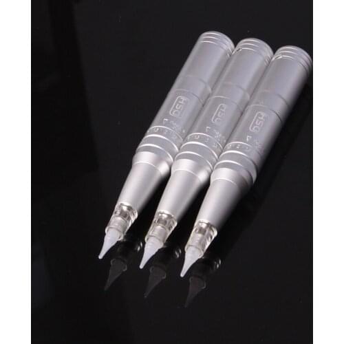 Permanent Makeup Eyebrow Machine Tattoo Gun Kit 35000R/min Battery Recharge+Plus for 3D Eyebrow Lips Eyeliner Body Tattoo Art