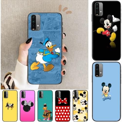 New 2021 cute phone case disney mickey bear dog Phone Case For XiaoMi Redmi 11 lite 9C 8A 7A Pro 10T 5G Cover Mi 10 Ultra Poco M