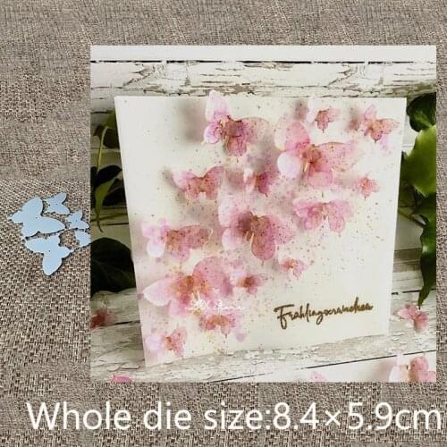 New Design Craft Metal stencil mold Cutting Dies 5Pcs butterfly decoration scrapbook die cuts Album Paper Card Craft Embossing