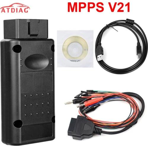 SMPS MPPS V21 V18 V13.02 V13 K CAN Flasher Chip Tuning ECU Programmer Remap OBD2 MPPS V21 V13.02 Professional Diagnostic Cable