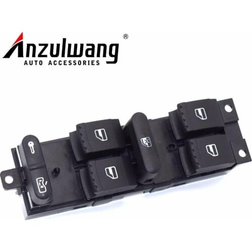 1J4959857D 1J4959857B Power Window Lifter Regulator Master Control Switch For Seat Toledo Leon VW Jetta Golf Gti Passat Bora