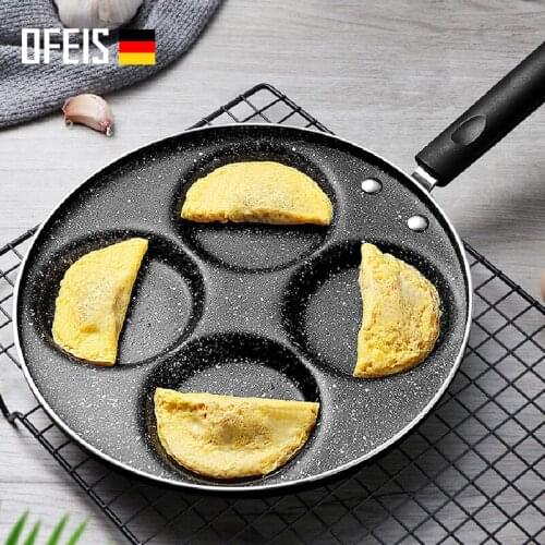 Orpheus Frying Egg Pot Non-Stick Pan Household Mini Poached Egg Dumpling Pot Mold Fried Egg God 24cm