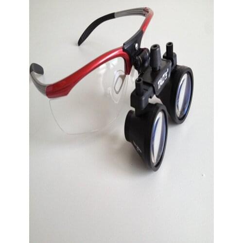 TAOS NS 2.5x 460mm Surgical Dental Loupes Binocular Flip Up Magnifying Glasses