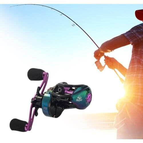 2021 rotating metal fishing reel fishing reel winch 8.1:1 magnetic brake bait casting reel fishing reel fishing reel attachment