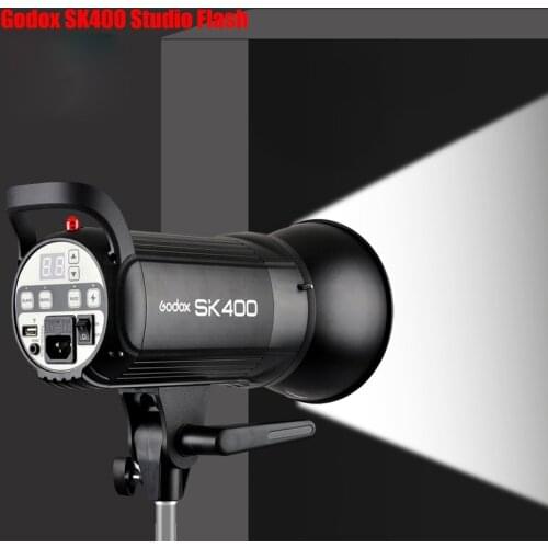 Godox SK-400 SK400 Photography 400W LED Display Flash Studio Strobe Lighting Head Lamp 220V 5600K Professional Studio Flash