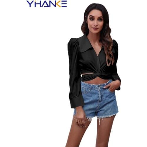 YIHANKE Womens Chiffon Shirts